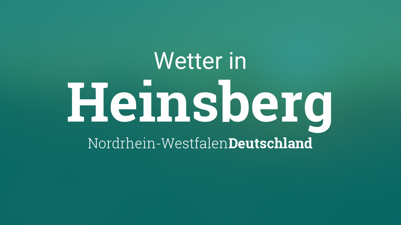 Wetter Heinsberg